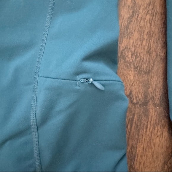 REI Large Teal 1/4 Zip Pullover - Picture 7 of 7